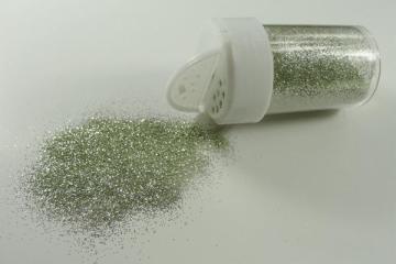 Jade Silver Metallic Glitter