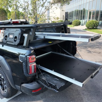 Pickup Truck Bed Pull Out Slide Tray