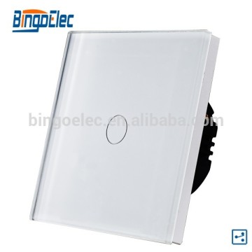 EU/UK standard modern wall switch,1gang 2way smart light switch