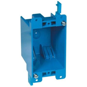 cheap non-metallic indoor outdoor wall Electrical switch outlet box floor receptacle Junction boxes Super Blue PVC Box B114R