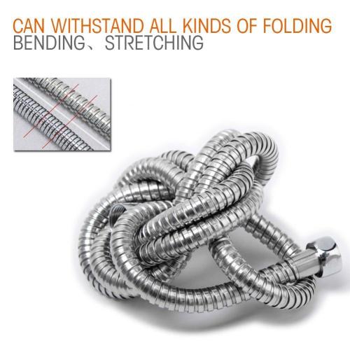 Wholesale flexible extension stainless steel shower hose with shattaf