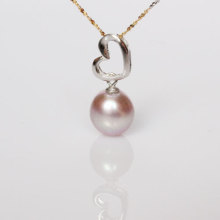 Fashion Natural Freshwater Pearl Pendant Necklace (E11224)
