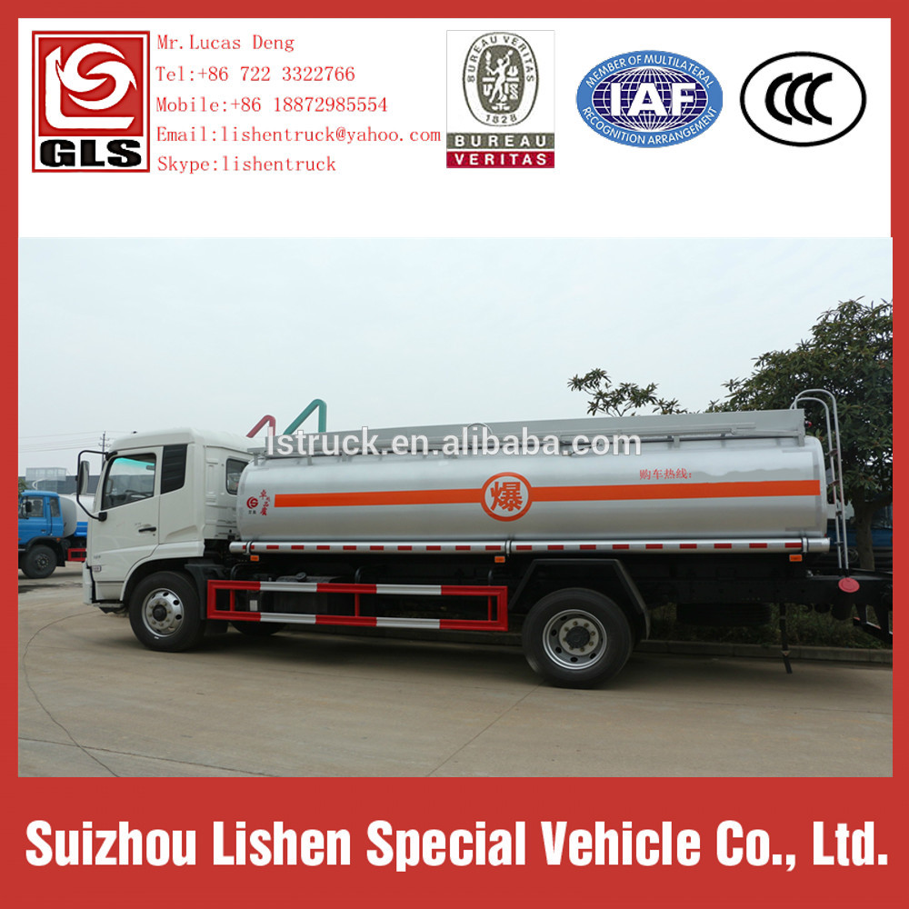 Dongfeng Refueling 4*2 Fuel Tankers Oil 12000L