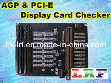 AGP PCIE Display Card Checker with Power Adaptor