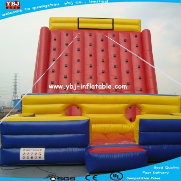 Inflatable Climbing Rock / inflatable sport facility/inflatable rock climbing slide