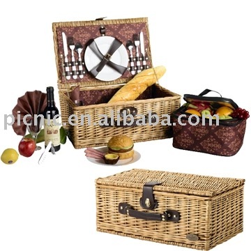 Storage Bin Wicker Basket