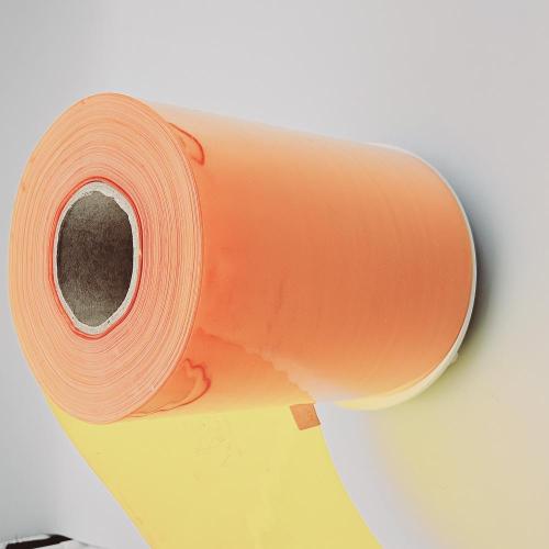 Orange color PVC pharmaceutical packaging