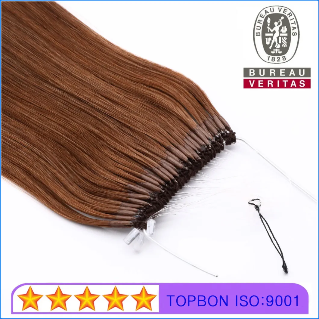 New Product #613 Blond Color 16inch Fishsilk Easy Pull Knot Thread Virgin Hair Extensions Human Hair Virgin Hair Brazilian Hair