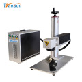 50W Laser Marking Machine With Rotary