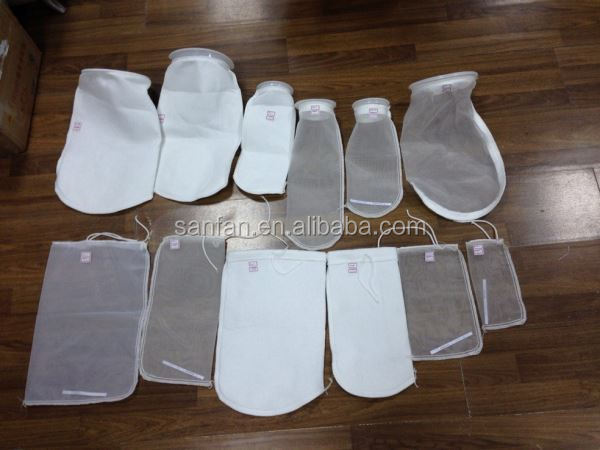 Textile industry polypropylene PE Nylon liquid filter bag for filtration