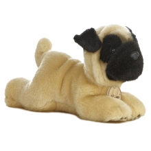 plush toys pug dog, plush toy pug-dog
