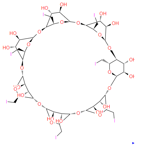 Heptakis (6-Iodo-6-Deoxy) -β-cyclodextrin CAS: 30754-23-5