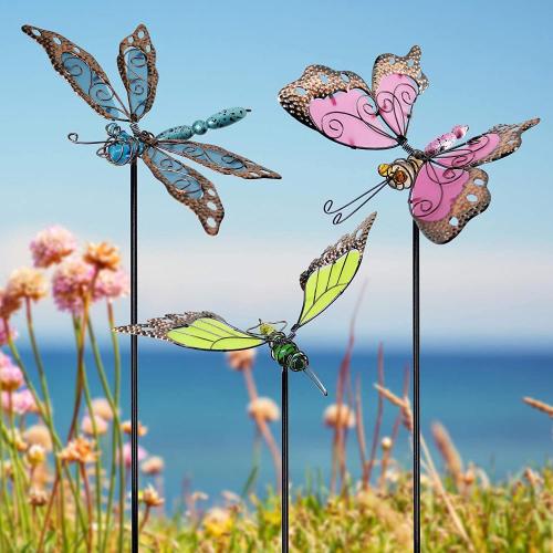 Butterfly Garden Stakes Decor