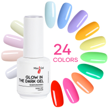 Glow in the Dark UV Gel Nail Polish - 1 kg Professional Ongle Vernis