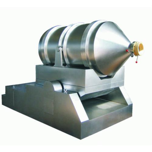 Two-Dimensional Powder Mixer for Mixing Large Volume Solid Materials