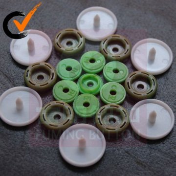 snap button clear bags