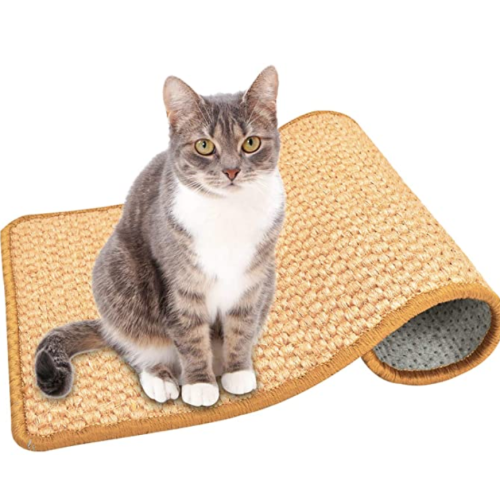 Tapis de couchage antidérapant pour les griffes de broyage de chat