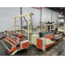 Triangle Folding Bag Making Machine for LDPE, PP, OPP, and BOPP Plastic Films