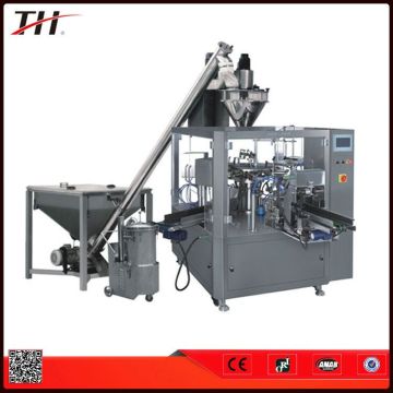 automatic sesame powder stand up pouch packing machine