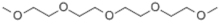 Tetraethylene glycol dimethyl ether CAS 143-24-8