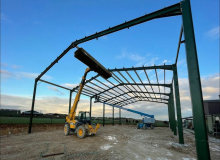 Stable Metal Truss Frame for Industrial Use