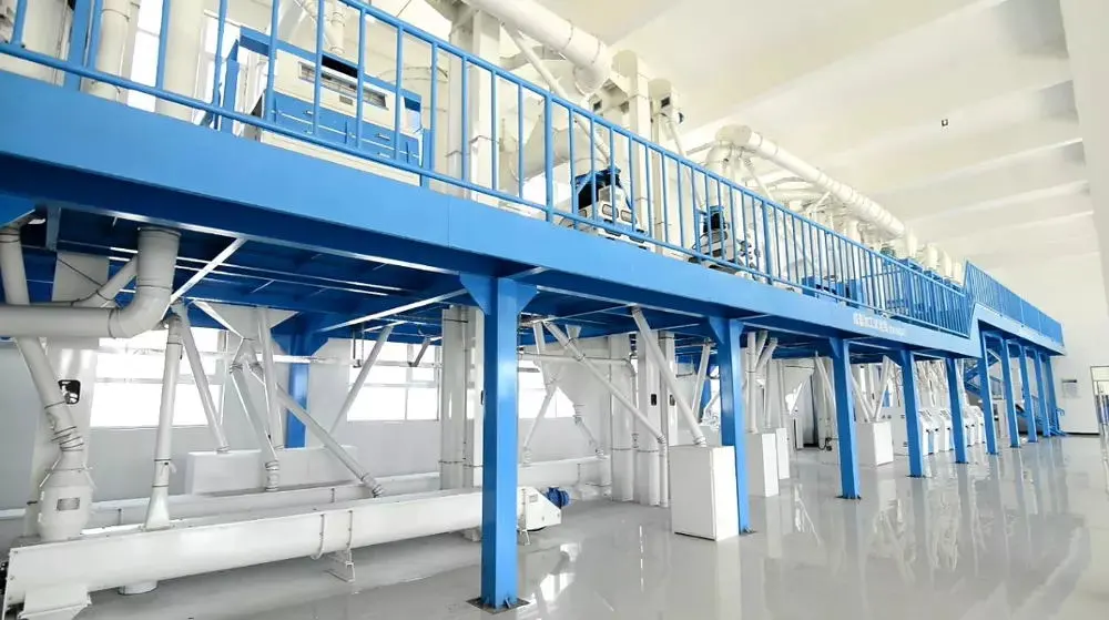 Industrial Corn Mill Plant Milling Machinery