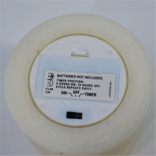 Scented maker 6 inch flicker led candle