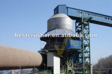 vertical preheater for lime plant or cement plant