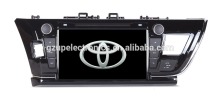 Android 4.4.4 car dvd player gps for toyota corolla 2014 Left Hand Driver