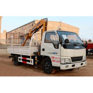 Tout nouveau camion-grue pliante JMC 2Ton