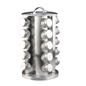 Stainless Steel Round Revolving Spice Rack