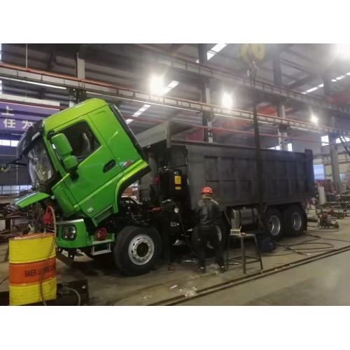 Camión volcado 6x4 8x4 Tipper usados ​​camiones volquete