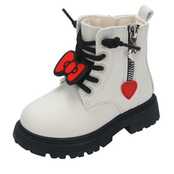 Children's Heated Leather Boots: Soft Sole Booties for Girls - Sunny Baby