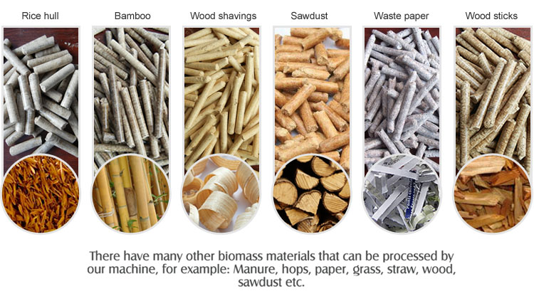 raw materials for pellet