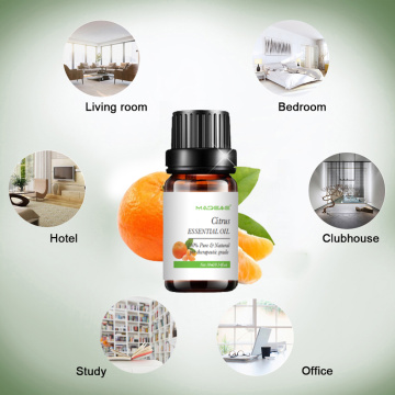 Aceite esencial de cítricos solubles en agua para aromaterapia para el cuidado de la piel