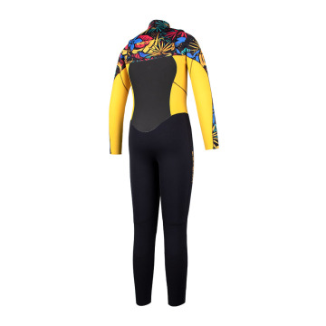 Seasin Gilrs Full Body Chest Zip Ecoprene Surfing Wetsuits