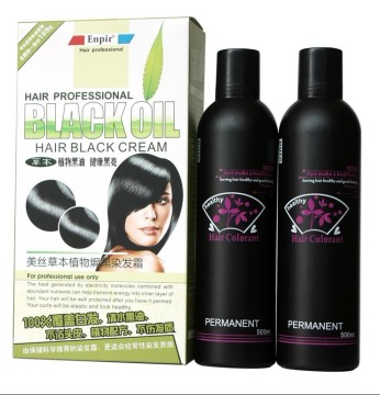 Vegetal Permanent Black Hair Color