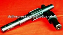 DAJIN C45 spline shaft with sprocket