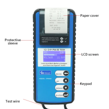 BT900 12v 24v Car Battery Tester - Lead-Acid Battery Analyzer with Printer