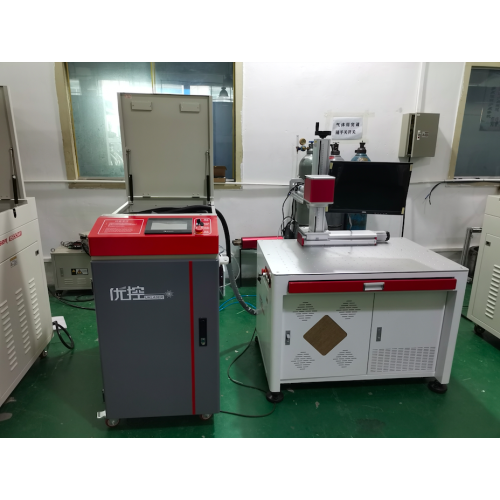 Robot optical fiber laser welding machine