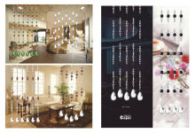 crystal maple leaf bead