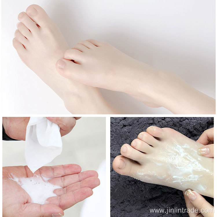 Feet Moisturizing Sock Spa Natural Silk Treatment