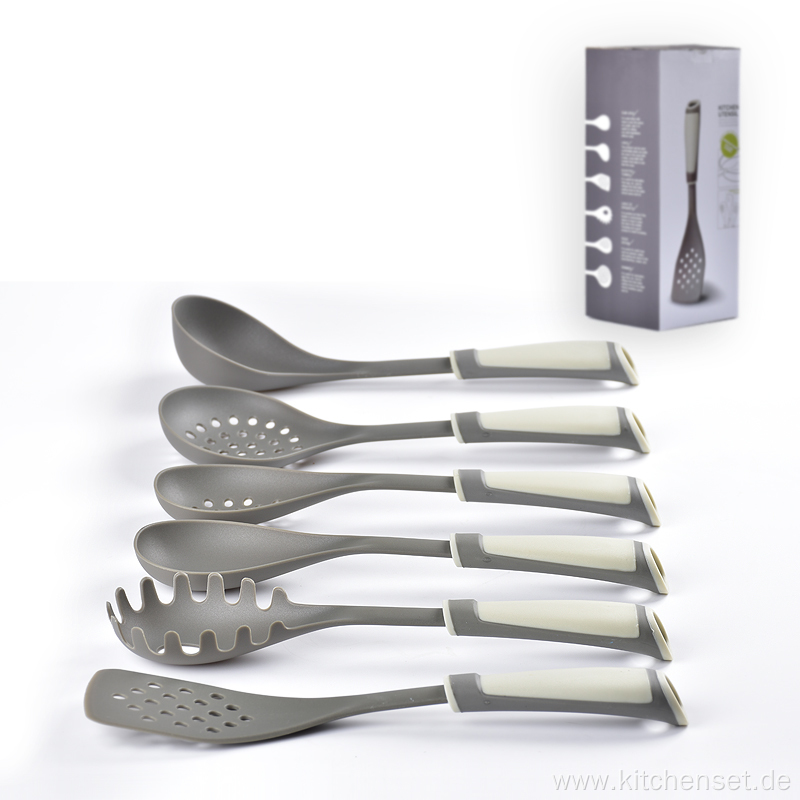 nylon nonstick heat resistant kitchen utensil set