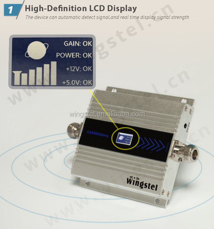 gsm repeater wholeset including outdoor sucker antenna + indoor omni whip antenna gsm 900mhz mobile phone signals booster