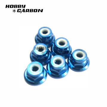 Customized 7075/6061 Aluminum Nylon Lock Nut