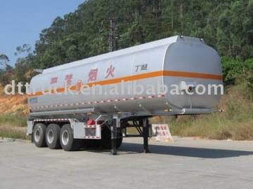 DTA chemical liquid tank semi trailer
