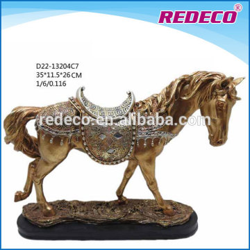 Resin horse statues