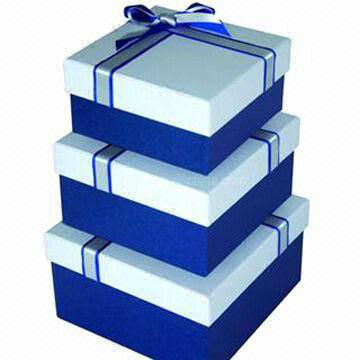 Sweet blue gift boxes for Party