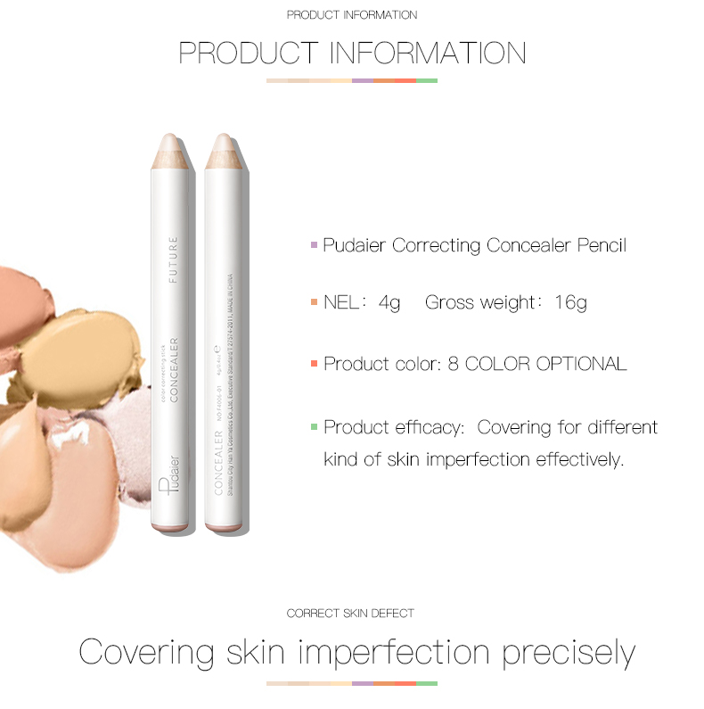 Wholesale Concealer Pen Packaging with Makeup sharpener Wholesale Corrector Concealer