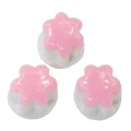 Chocolade Jelly Pudding Vormige Hars Kralen Slime Voor Kinderen Speelgoed Decor Charms Handgemaakte Craft Decor Items Telefoon Shell Decor